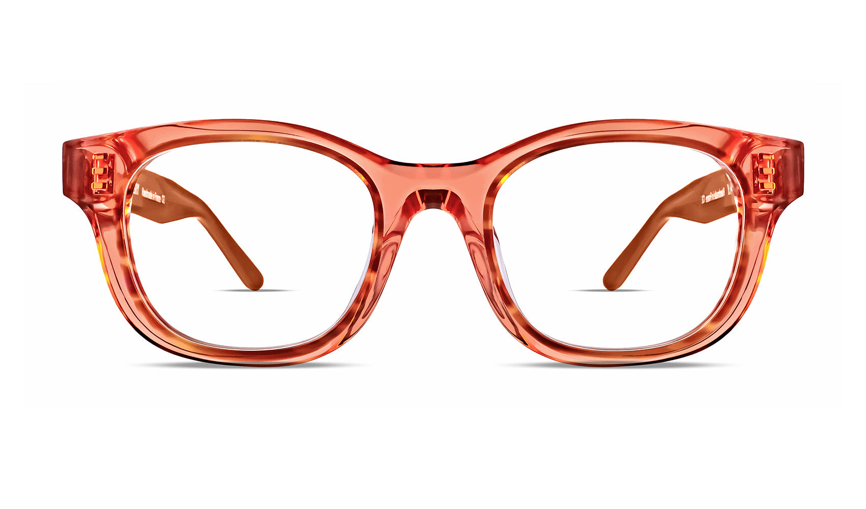 TYRANNY rectangle eyeglasses for men and women, handcrafted in France from premium acetate.
