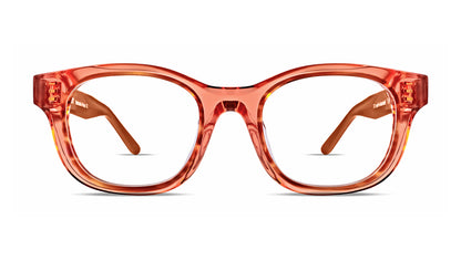 TYRANNY rectangle eyeglasses for men and women, handcrafted in France from premium acetate.