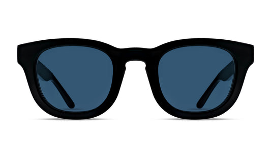 Thierry Lasry MONOPOLY luxury designer sunglasses in black, classic contemporary wayfarer style