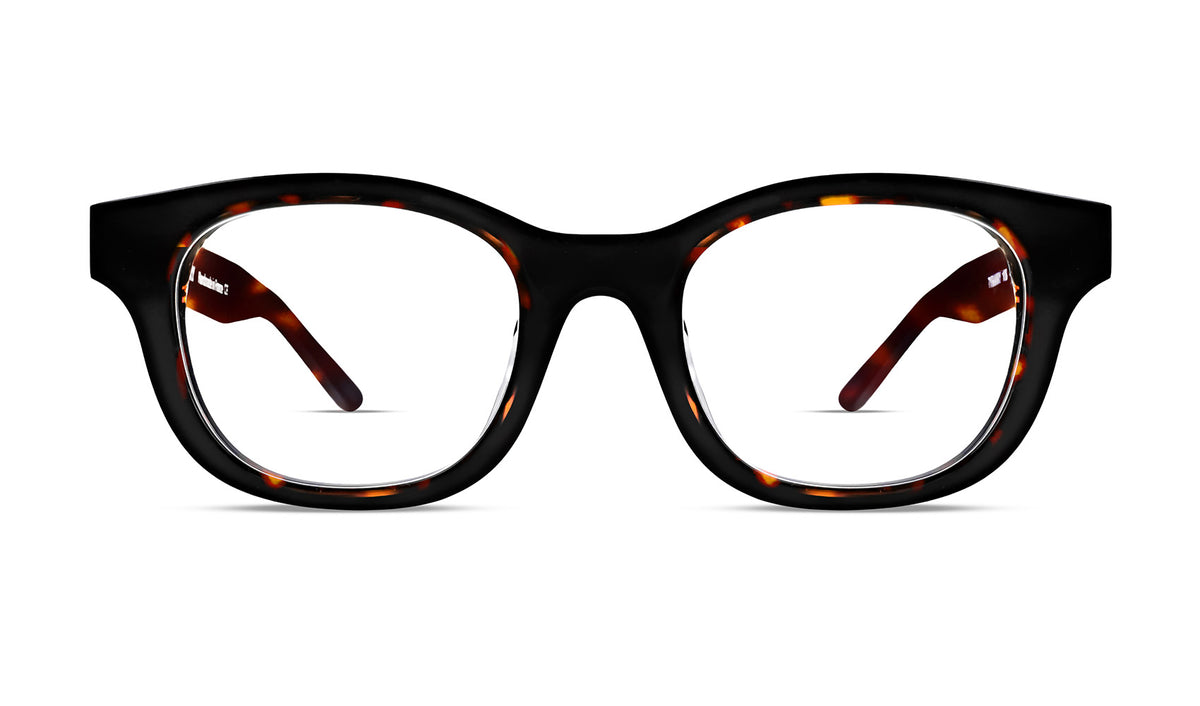 TYRANNY rectangle eyeglasses for men and women, handcrafted in France from premium acetate.