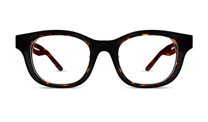 TYRANNY rectangle eyeglasses for men and women, handcrafted in France from premium acetate.