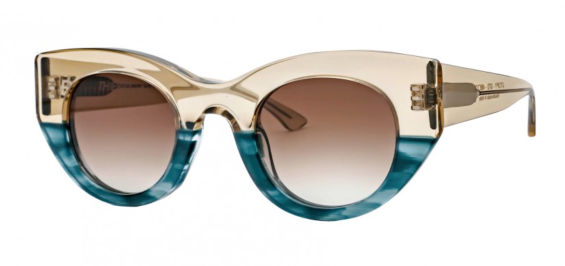 ThierryLasry-Utopy-072-Beige&Turquoise-Sunglasses