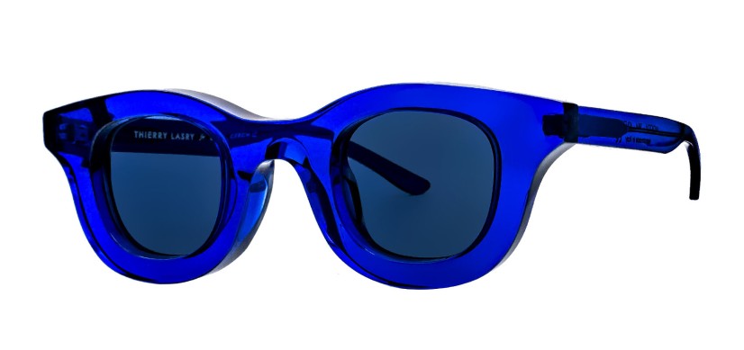 THIERRY LASRY for JOANNA CZECH "MOODY 384 NAVY BLUE"