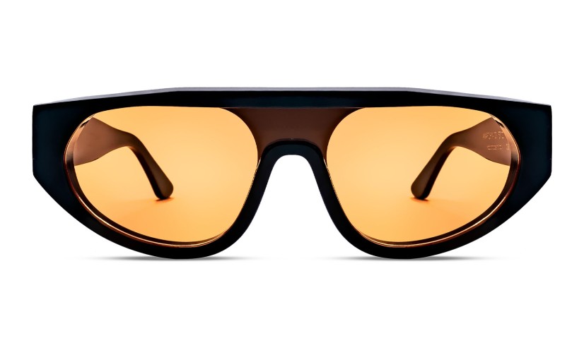 Thierry Lasry Anarchy 101 Orange Sunglasses Frontal View
