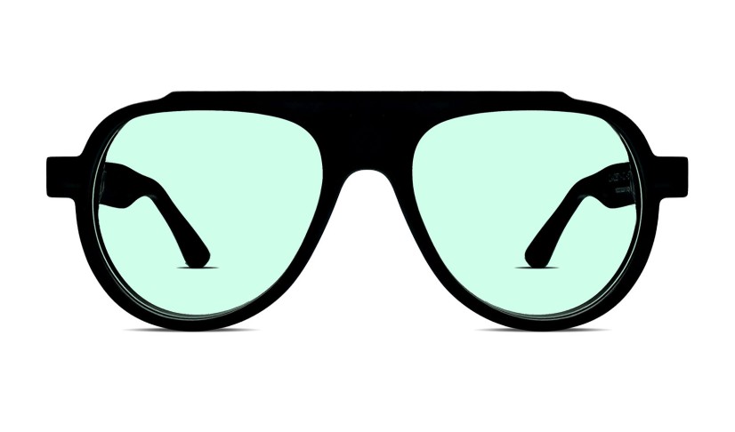 Thierry Lasry - Clandesty 101 Mint Green Sunglasses (Frontal View)