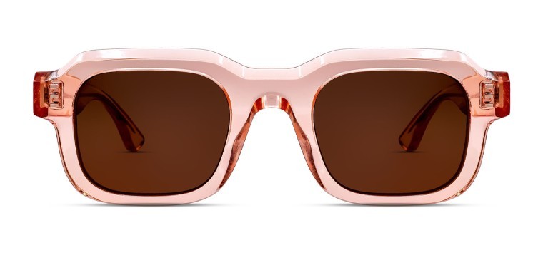 Thierry Lasry Vendetty Women's Rectangular Acetate Sunglasses Frontal View
