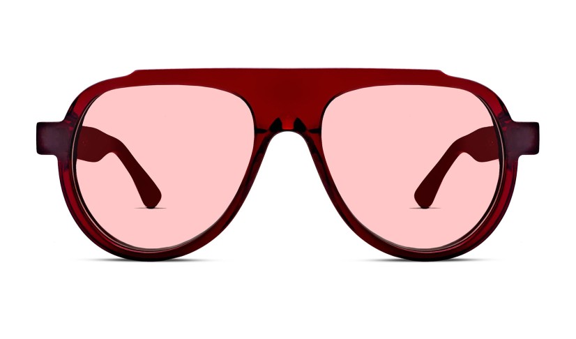 Thierry Lasry - Clandesty 509 Pink Sunglasses (Frontal View)
