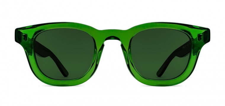 Thierry Lasry Monopoly Men's Rectangular Acetate Sunglasses (Frontal View)