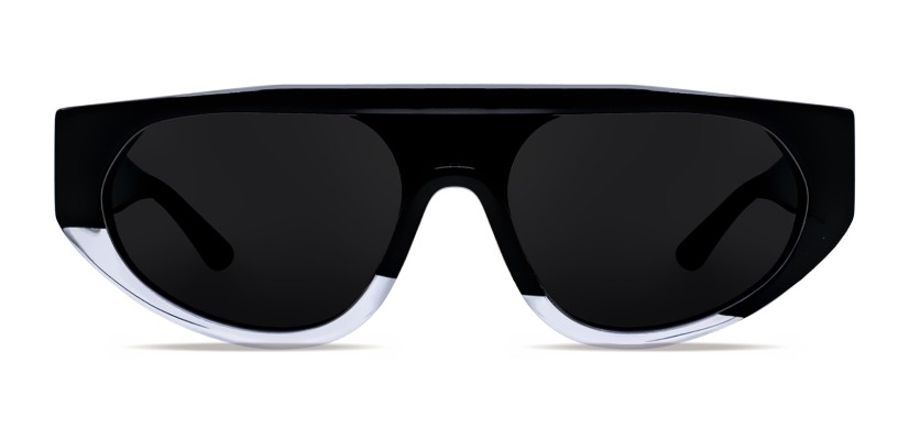 Thierry Lasry Kanibaly Men's Shield Acetate Sunglasses Frontal View