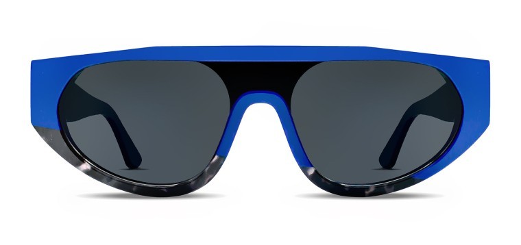 Thierry Lasry KANIBALY shield sunglasses frontal view