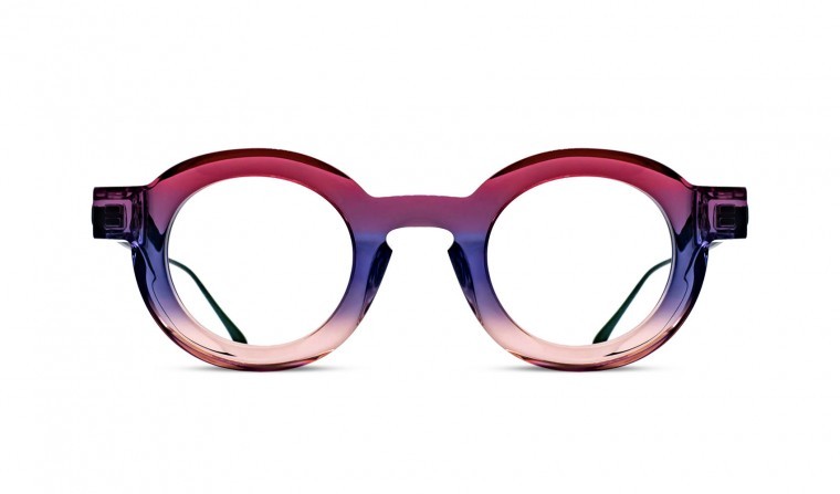 Thierry Lasry Nerdy Women's Circular Handmade Optical Glasses Frontal View