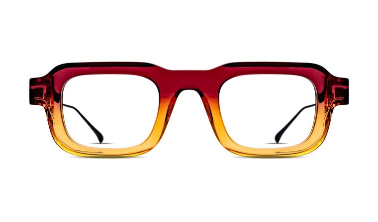 Thierry Lasry Frequency Women's Rectangular Handmade Optical Glasses Frontal View