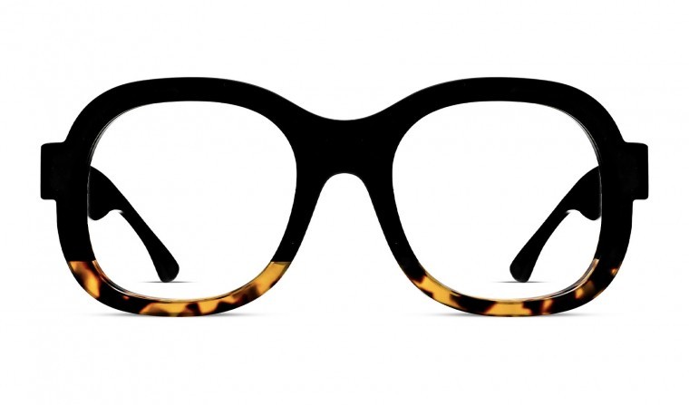 Thierry Lasry Frosty Oval Acetate Sunglasses Frontal View