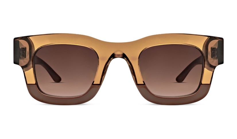 Thierry Lasry Insanity Men's Rectangular Handmade Acetate Sunglasses Frontal View