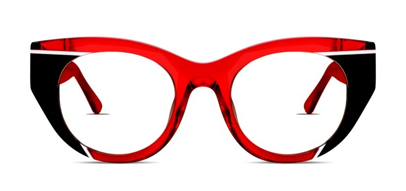 Thierry Lasry Murdery Optical Cat-eye Handmade Glasses Frontal View