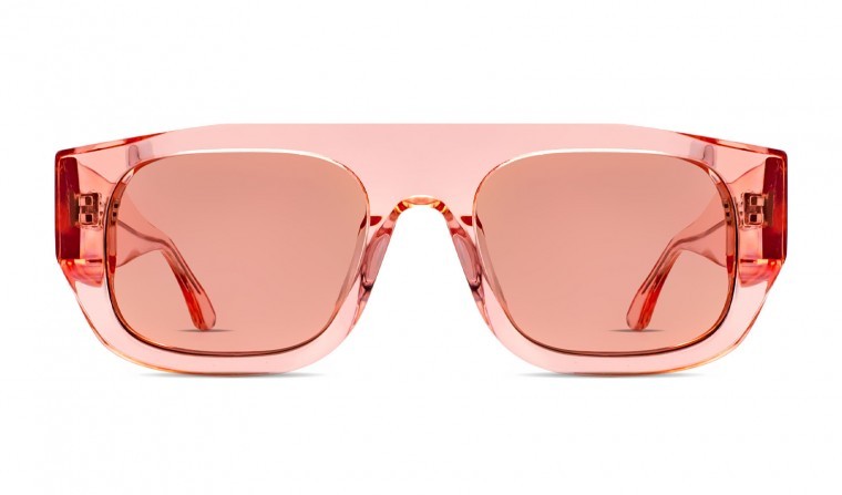 Thierry Lasry Monarchy Unisex Rectangular Acetate Sunglasses Frontal View