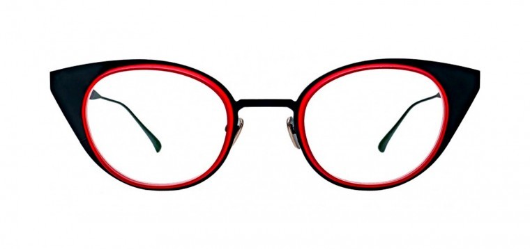 Thierry Lasry Anxiety Titanium Optical Glasses Frontal View