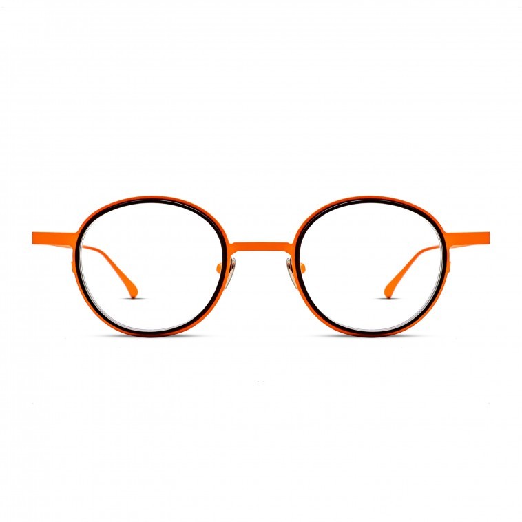 Thierry Lasry Genety Titanium Optical Glasses Frontal View