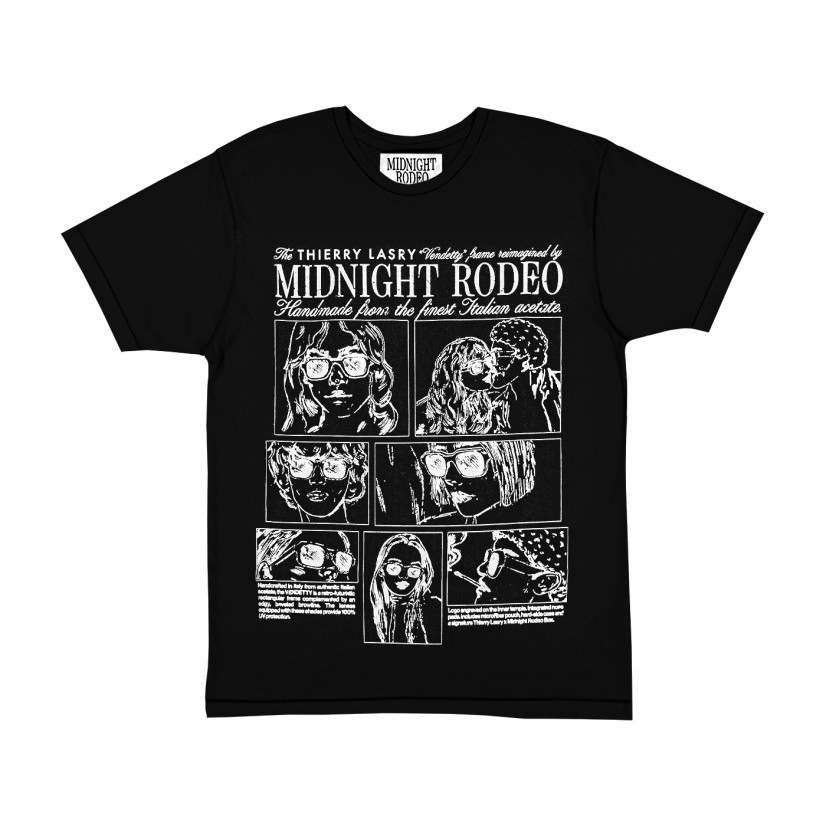 THIERRY LASRY X MIDNIGHT RODEO T-SHIRT - BLACK