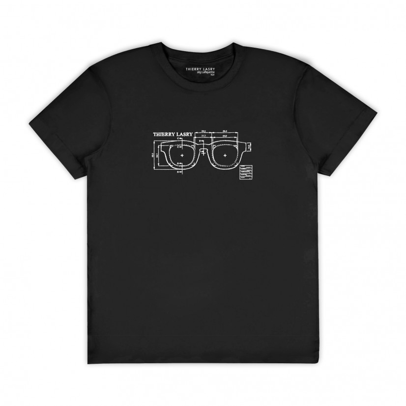 THIERRY LASRY "DARKSIDY" BLUEPRINT T-SHIRT