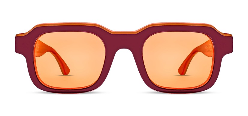 Thierry Lasry for Midnight Rodeo - Vendetty 723 Orange Sunglasses Frontal View