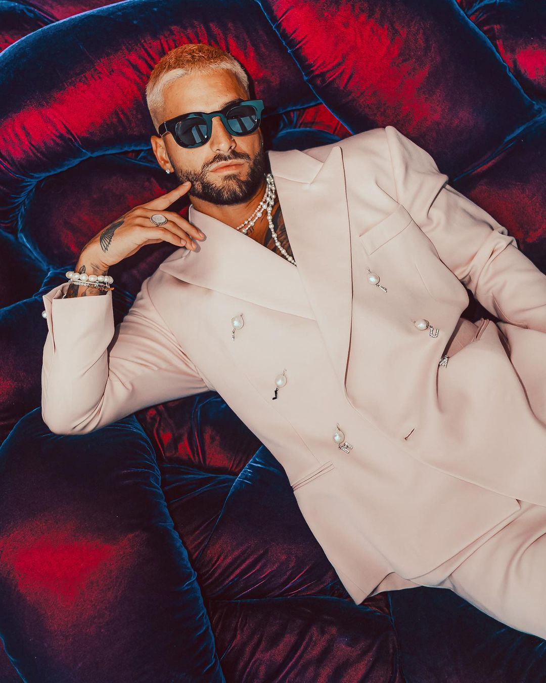 MALUMA wearing the THIERRY LASRY "DARKSIDY" 