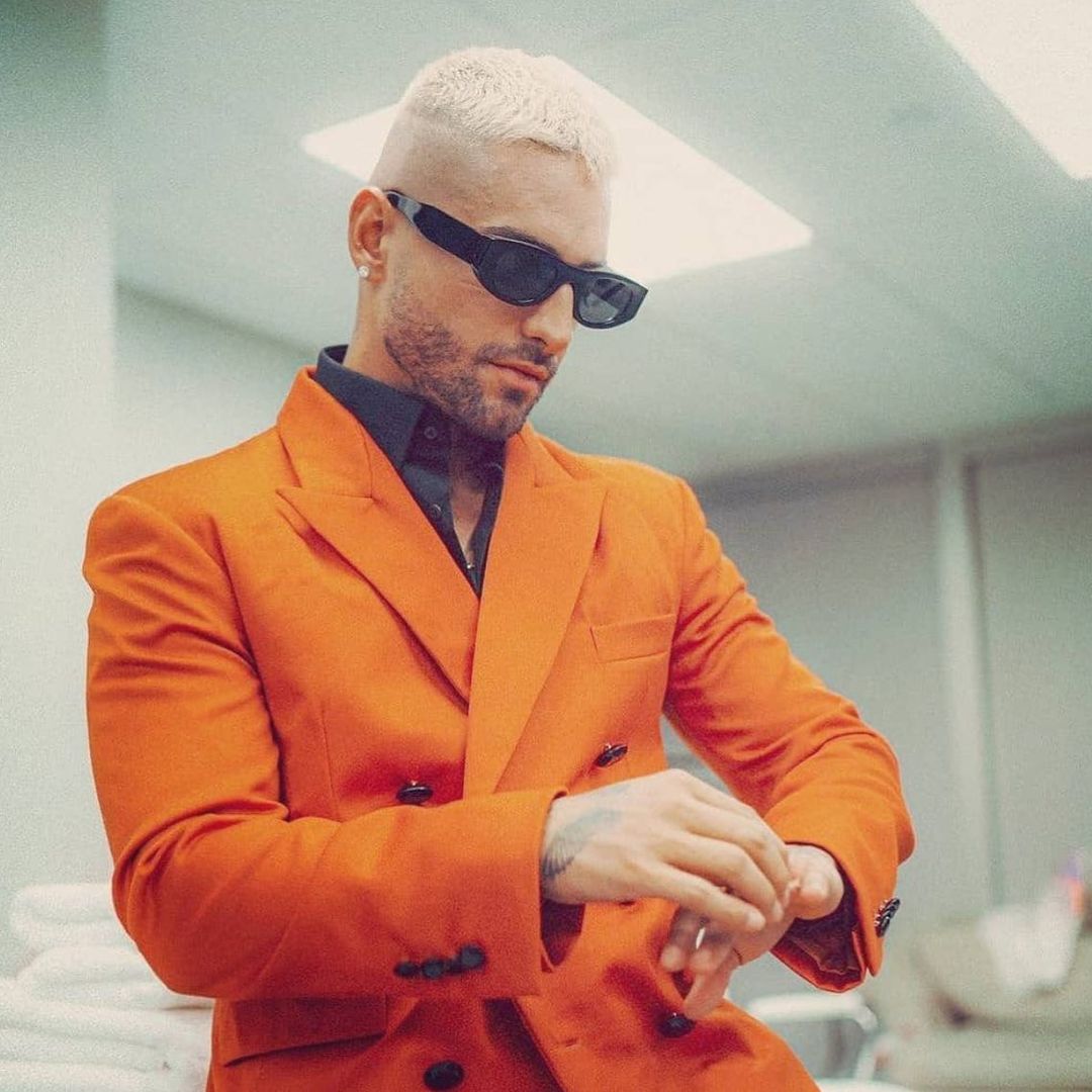 MALUMA wearing the THIERRY LASRY "MASTERMINDY"