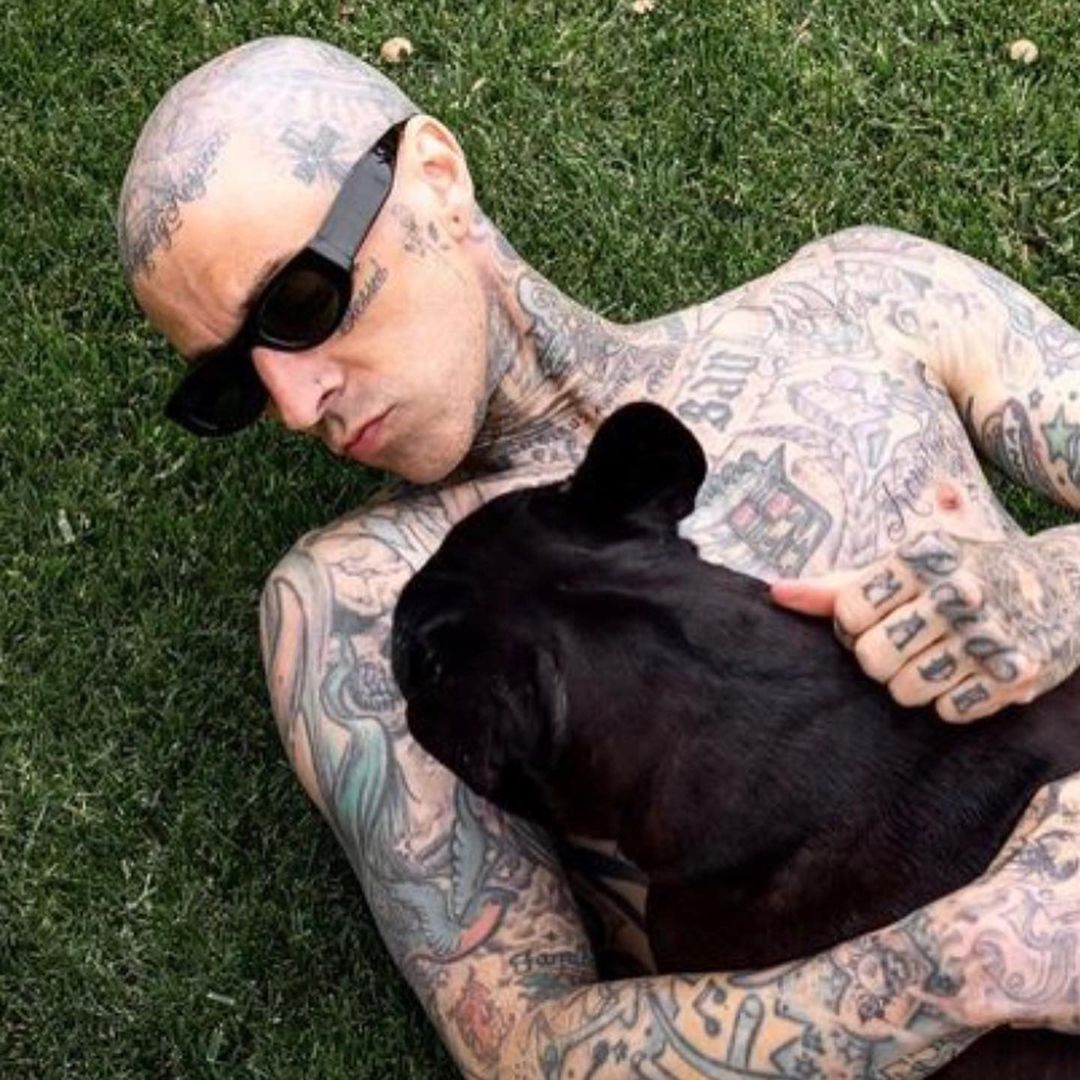 Travis Barker wearing the THIERRY LASRY "MASTERMINDY"