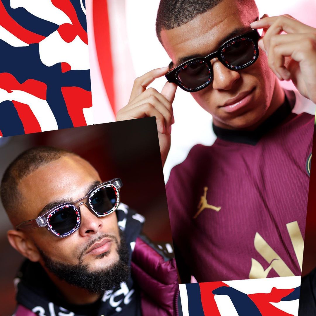 Paris Saint-German Team Players sporting the PSG x THIERRY LASRY collection