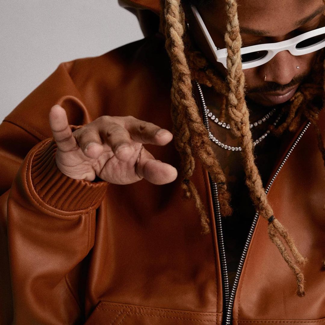 FUTURE wearing the RHUDE x THIERRY LASRY "RHODEO"