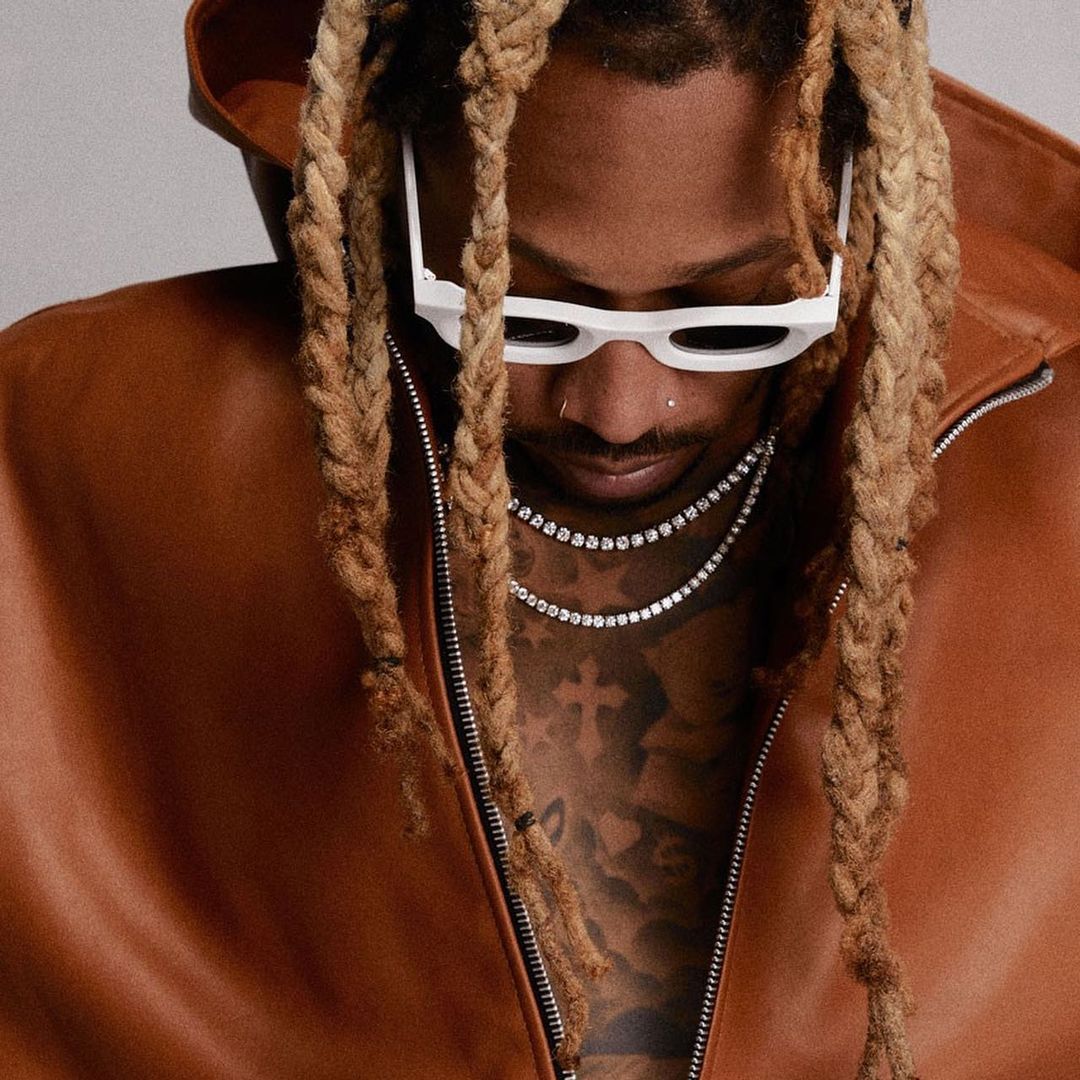 FUTURE wearing the RHUDE x THIERRY LASRY "RHODEO"