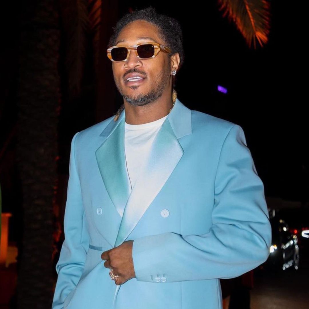 FUTURE wearing the THIERRY LASRY for PATRON OF THE NEW "VICTIMY" sunglasses