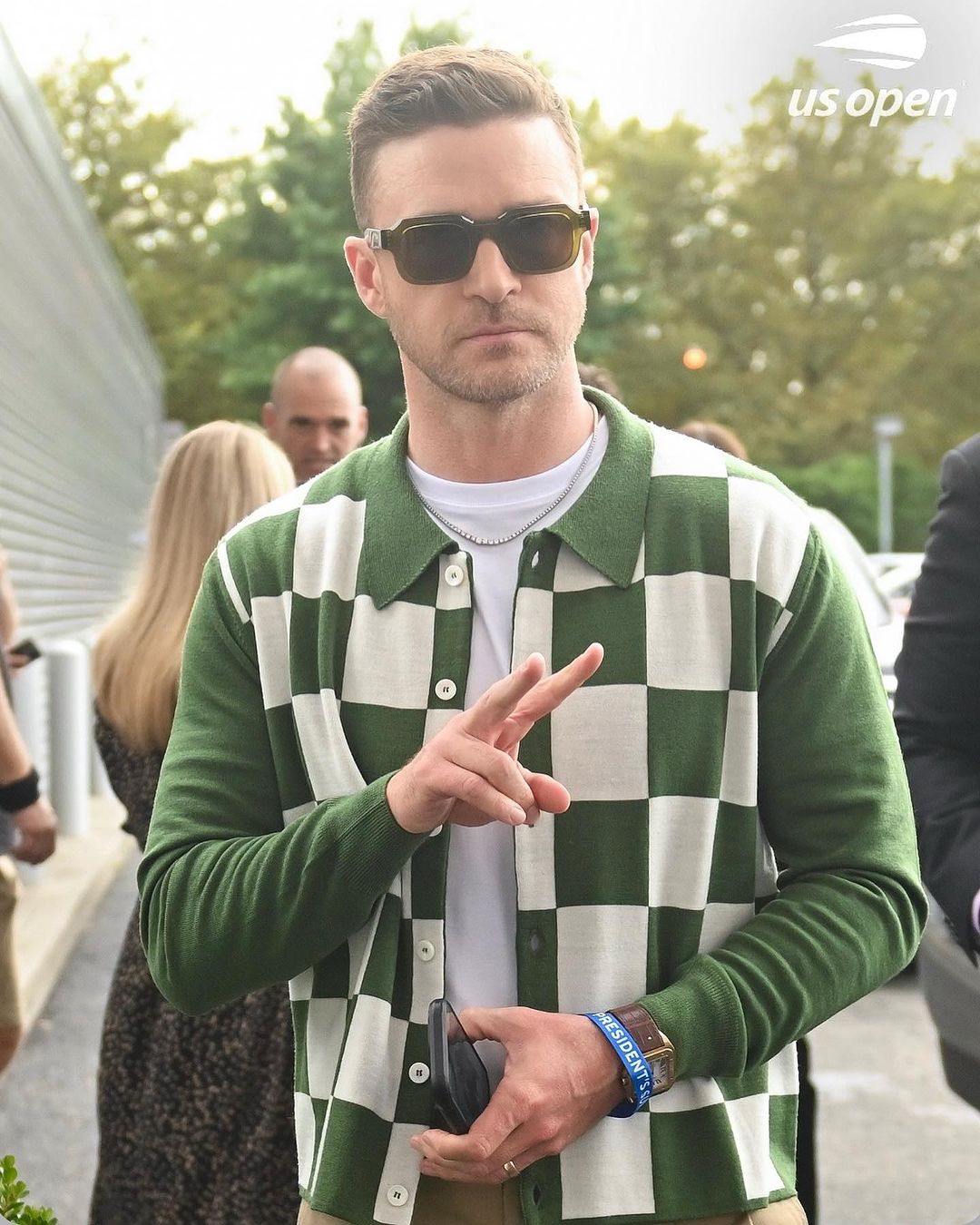 JUSTIN TIMBERLAKE wearing the THIERRY LASRY "VENDETTY" Sunglasses
