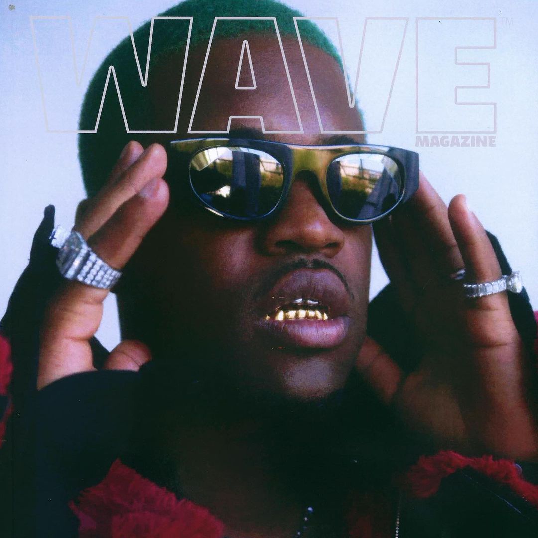 A$AP Ferg wearing THIERRY LASRY featured in WAVE Magazine