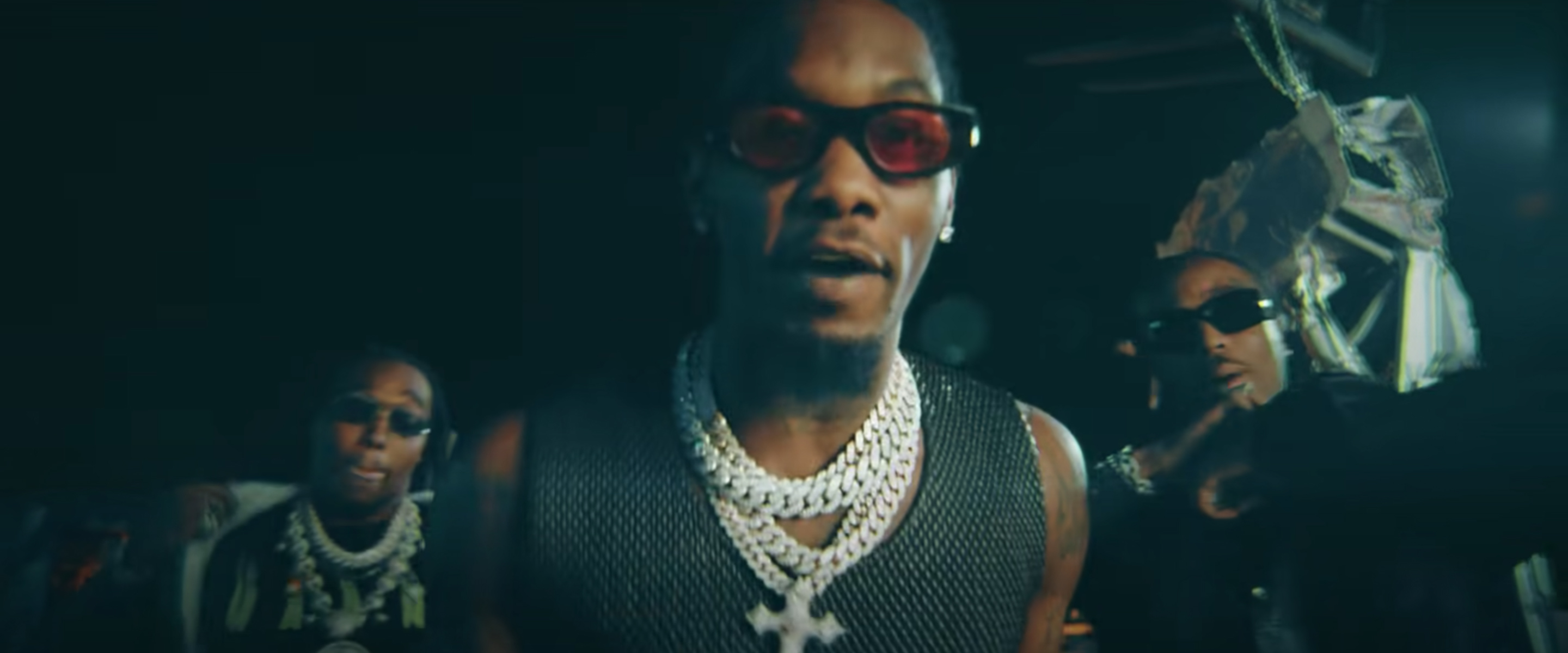 MIGOS wearing the THIERRY LASRY sunglasses "MASTERMINDY"