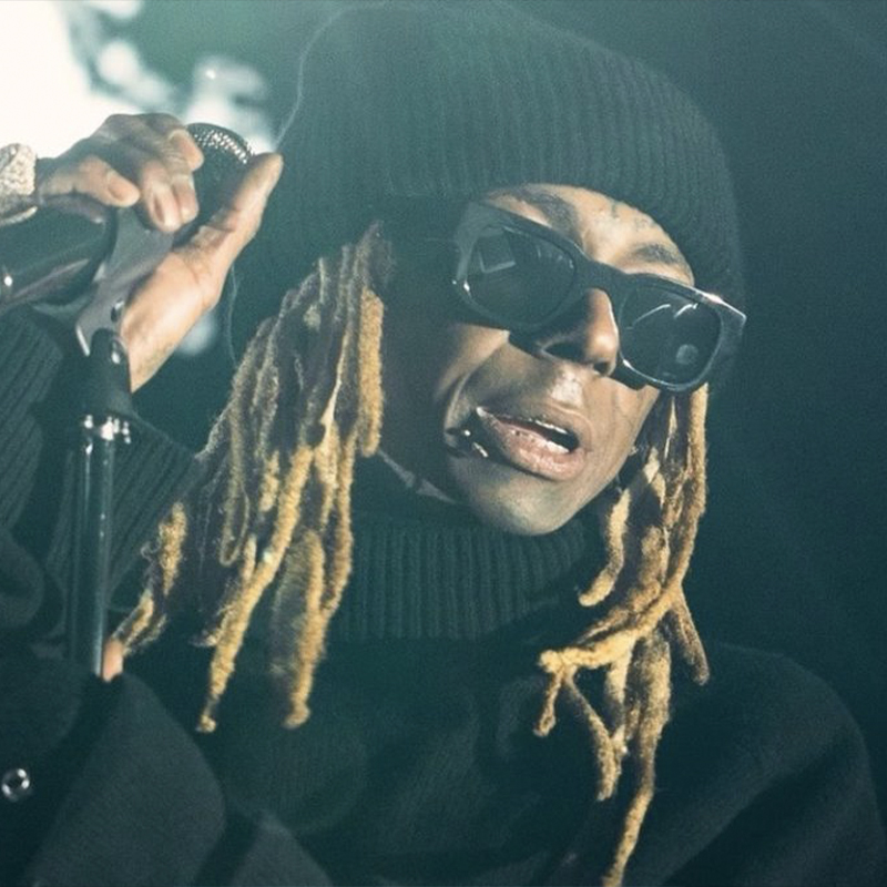 LIL WAYNE wearing the THIERRY LASRY "FOXXXY" sunglasses