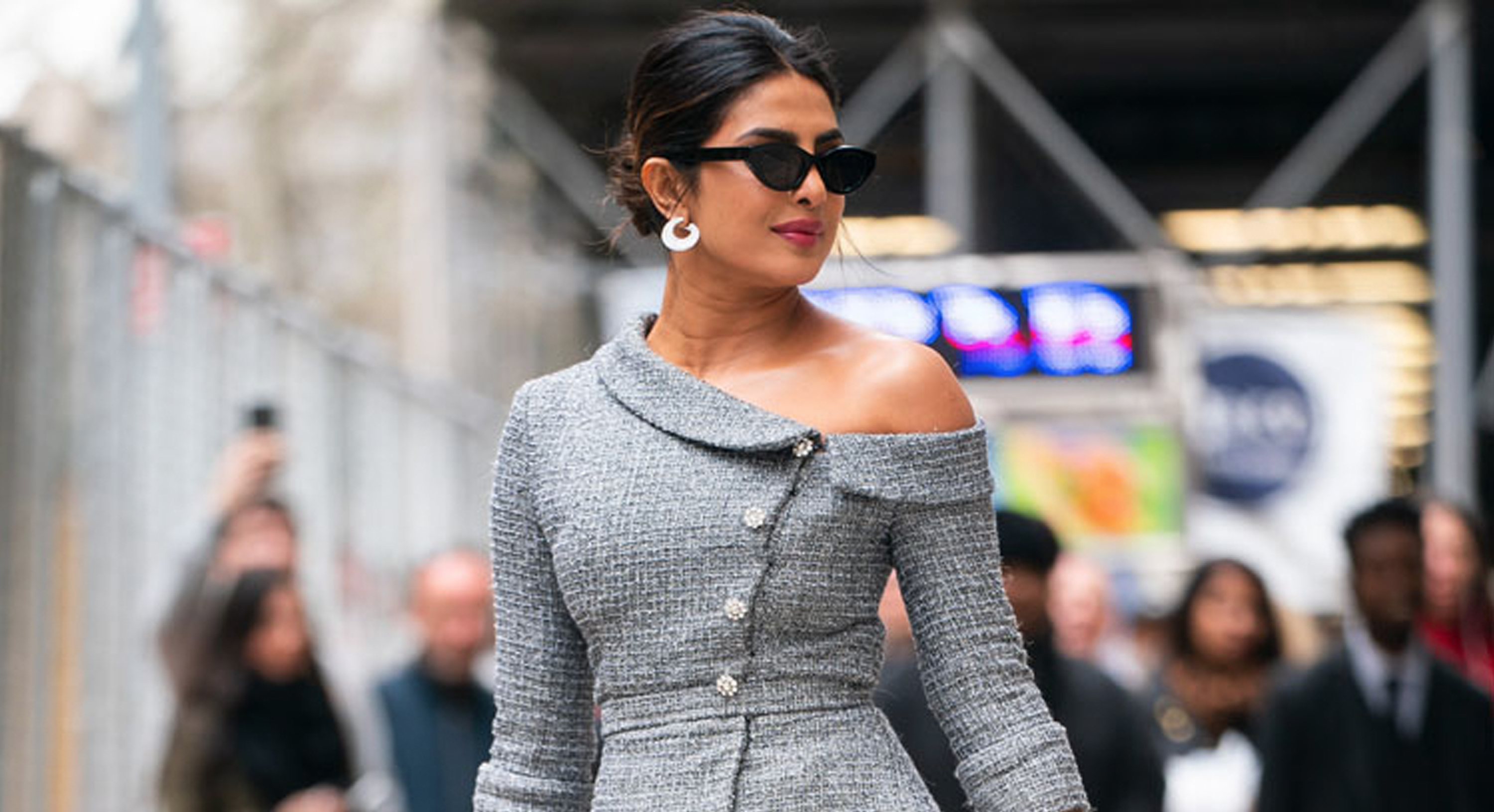 Priyanka Chopra  wearing the THIERRY LASRY “ACIDITY”