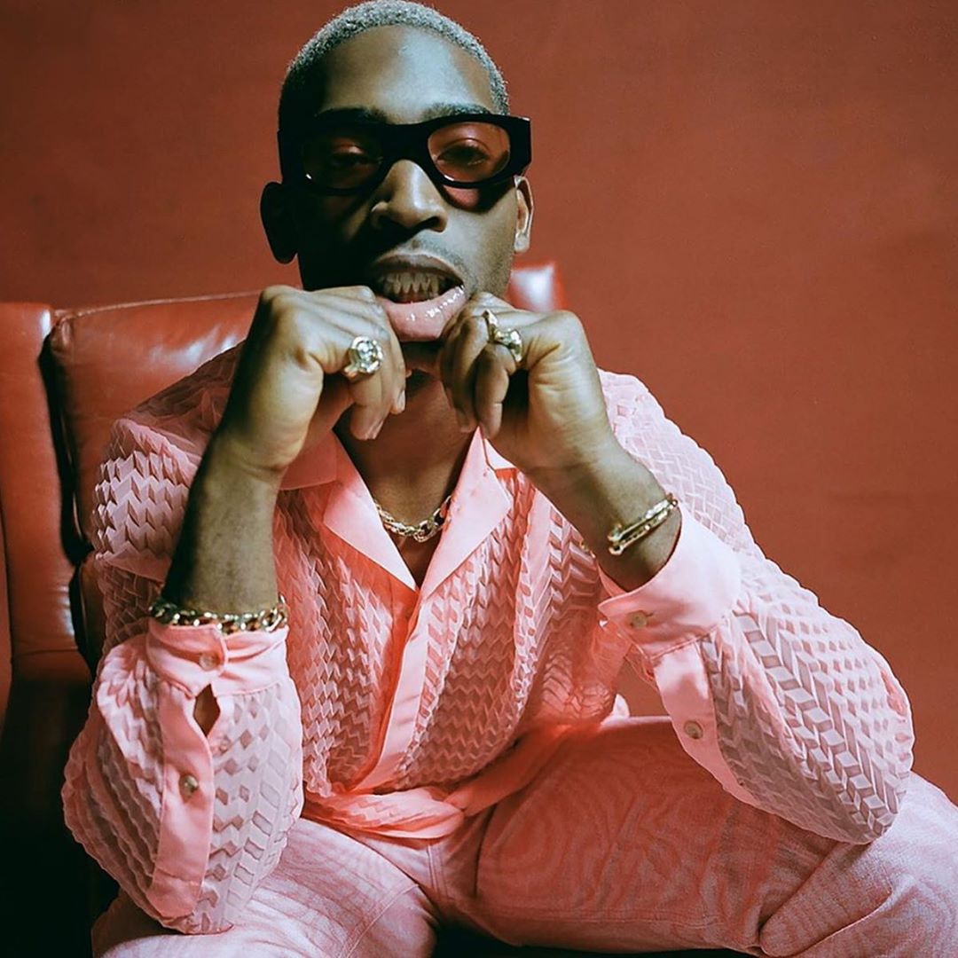 Tinie Tempah wearing the THIERRY LASRY “MASTERMINDY”