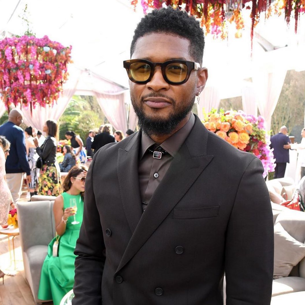 Usher wearing the THIERRY LASRY “DARKSIDY”