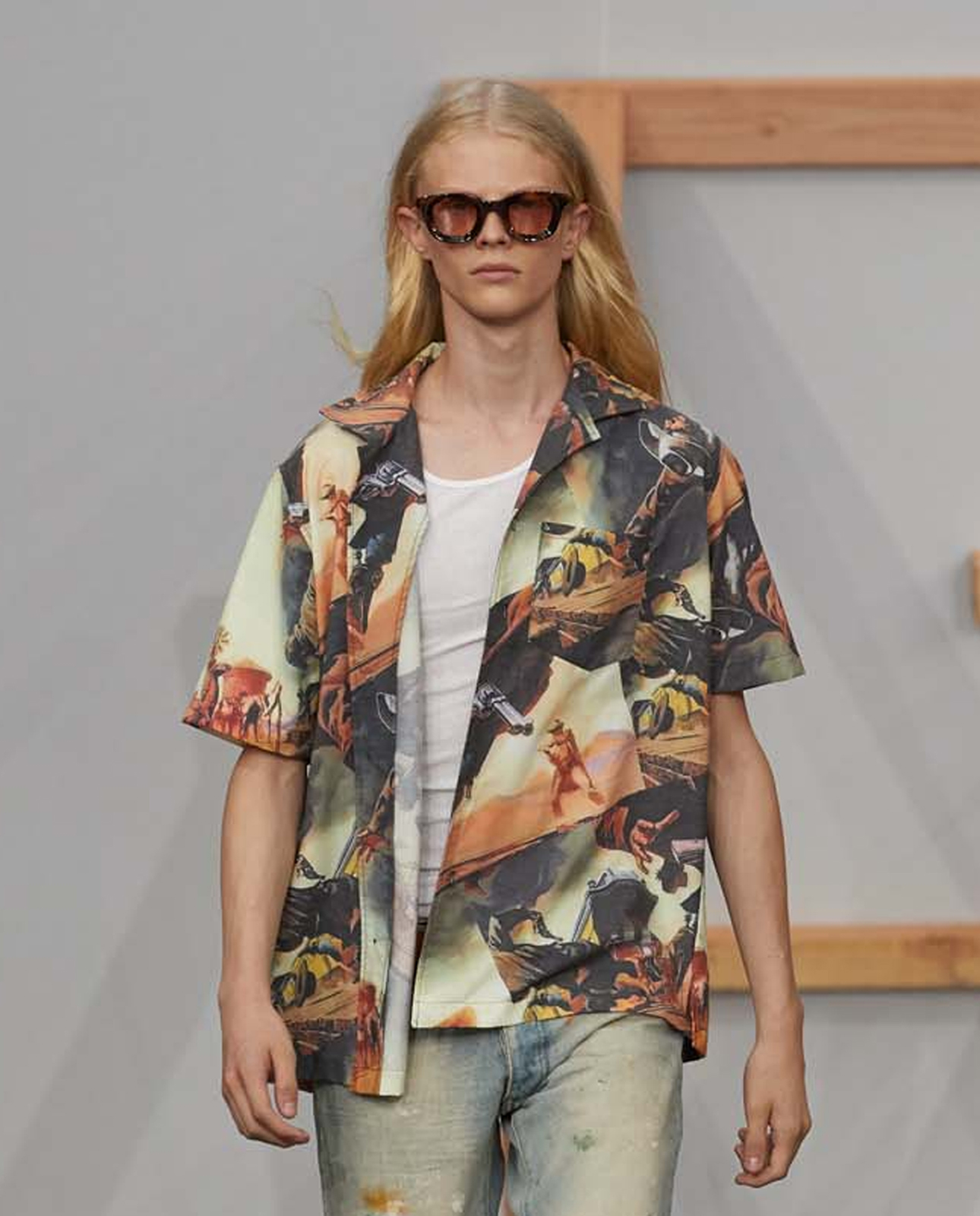 訳あり商品 Rhude THIERRY LASRY RHODEO ルード サングラス クリア tdh