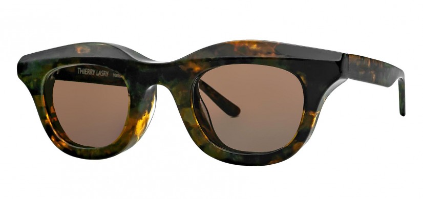 ThierryLasry-Lottery-611-GreenPattern-Sunglasses