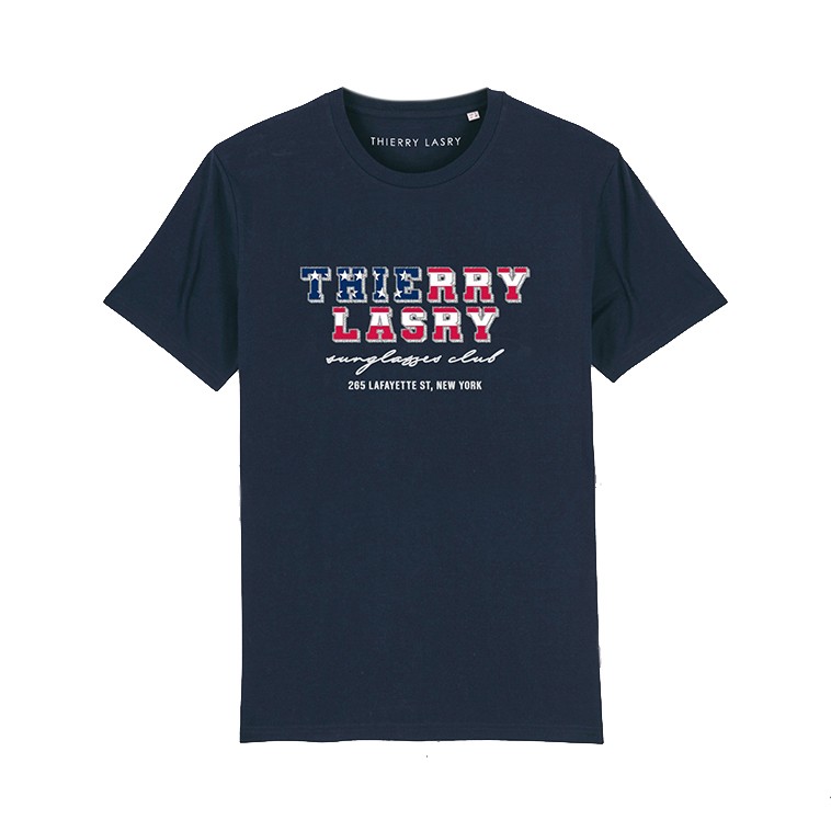 THIERRY LASRY AMERICAN FLAG T-SHIRT