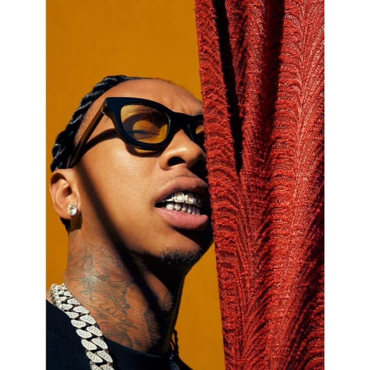 Tyga wearing the THIERRY LASRY "MONOPOLY"